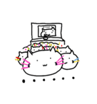 もちネコ。（個別スタンプ：28）