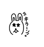 Rabbit daily talk（個別スタンプ：8）