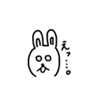 Rabbit daily talk（個別スタンプ：15）