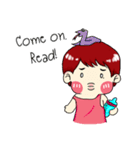 Boss BB very cute (English)（個別スタンプ：8）