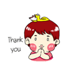 Boss BB very cute (English)（個別スタンプ：9）