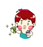 Boss BB very cute (English)（個別スタンプ：16）
