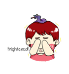 Boss BB very cute (English)（個別スタンプ：19）