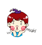 Boss BB very cute (English)（個別スタンプ：20）
