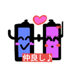 スプレーアートと愉快な仲間達（個別スタンプ：15）