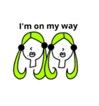 Yellow-green twins（個別スタンプ：3）