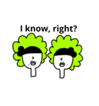 Yellow-green twins（個別スタンプ：15）