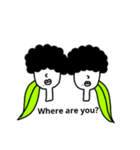 Yellow-green twins（個別スタンプ：21）