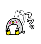 negative penguin（個別スタンプ：4）