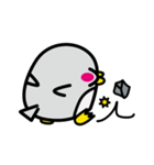negative penguin（個別スタンプ：22）