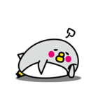 negative penguin（個別スタンプ：32）