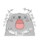 Fluffy cut cat（個別スタンプ：2）