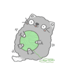 Fluffy cut cat（個別スタンプ：3）