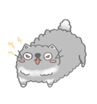Fluffy cut cat（個別スタンプ：5）