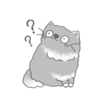 Fluffy cut cat（個別スタンプ：6）
