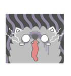 Fluffy cut cat（個別スタンプ：7）