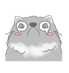 Fluffy cut cat（個別スタンプ：8）