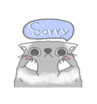 Fluffy cut cat（個別スタンプ：10）