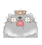 Fluffy cut cat（個別スタンプ：11）