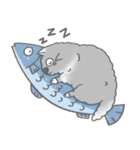Fluffy cut cat（個別スタンプ：14）