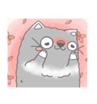 Fluffy cut cat（個別スタンプ：18）
