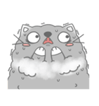 Fluffy cut cat（個別スタンプ：19）
