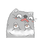 Fluffy cut cat（個別スタンプ：22）
