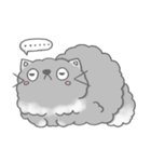 Fluffy cut cat（個別スタンプ：25）