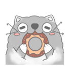 Fluffy cut cat（個別スタンプ：27）