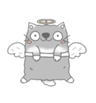 Fluffy cut cat（個別スタンプ：37）