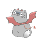 Fluffy cut cat（個別スタンプ：38）