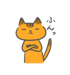 オレンジ猫の日常（個別スタンプ：13）