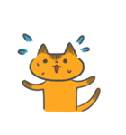 オレンジ猫の日常（個別スタンプ：16）