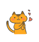 オレンジ猫の日常（個別スタンプ：18）