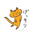 オレンジ猫の日常（個別スタンプ：19）
