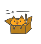 オレンジ猫の日常（個別スタンプ：23）
