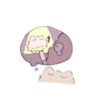 ほこりとふわり（個別スタンプ：34）