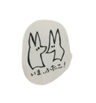 リキ、それとルナ。（個別スタンプ：14）