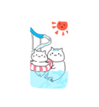 なかよしねこの生活です。（個別スタンプ：1）