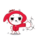 A charming dog bibi（個別スタンプ：5）