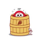 A charming dog bibi（個別スタンプ：6）