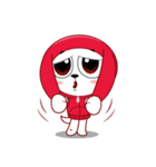 A charming dog bibi（個別スタンプ：8）