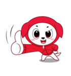 A charming dog bibi（個別スタンプ：15）