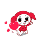 A charming dog bibi（個別スタンプ：16）