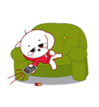 A charming dog bibi（個別スタンプ：21）