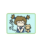 Me and cat(Fuku)（個別スタンプ：4）