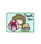 Me and cat(Fuku)（個別スタンプ：13）