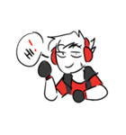 guy with headphone（個別スタンプ：6）