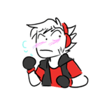 guy with headphone（個別スタンプ：9）