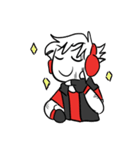guy with headphone（個別スタンプ：19）